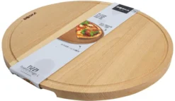 Boska Pizzaplank Amigo L Rond - Borrelplank Van Duurzaam Beukenhout - Met Opvanggeul - Ø 34 Cm -Merkloos Verkoopwinkel 1200x697 3