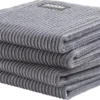 DDDDD Vaatdoek Basic Grey 30 X 30 Cm Per 4 Stuks