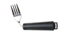 Merkloos Aangepast Dik Bestek 4-delige Set, Bestekset. Verdikt Handvat Met Soft Grip. Buigzaam / Buigbaar. Zwart -Merkloos Verkoopwinkel 1200x720 1