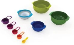 Joseph Joseph Nest 9 Plus - Meng-en-Maatkommen - Antislip - Multikleur 13 Joseph Joseph Nest 9 Plus - Meng-en-Maatkommen - Antislip - Multikleur -Merkloos Verkoopwinkel 1200x722