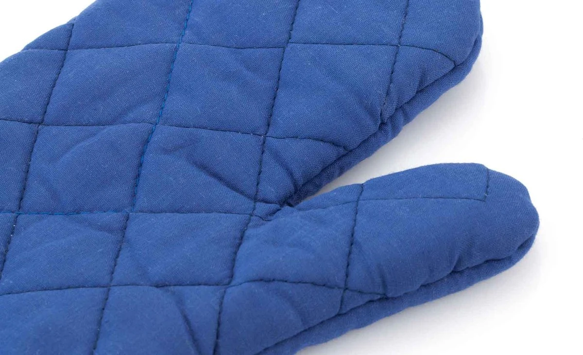 Blauwe Ovenwant/ovenhandschoen Keukentextiel - Keukenhandschoen - Keukentextiel 3 Blauwe Ovenwant/ovenhandschoen Keukentextiel - Keukenhandschoen - Keukentextiel - Afbeelding 3