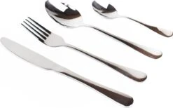 Dymund® 8 Persoons Bestekset - (45-delig) Bestek - Incl. Serveerlepel/Suikerlepel/Serveervork/Botermes - RVS - Zilver -Merkloos Verkoopwinkel 1200x749