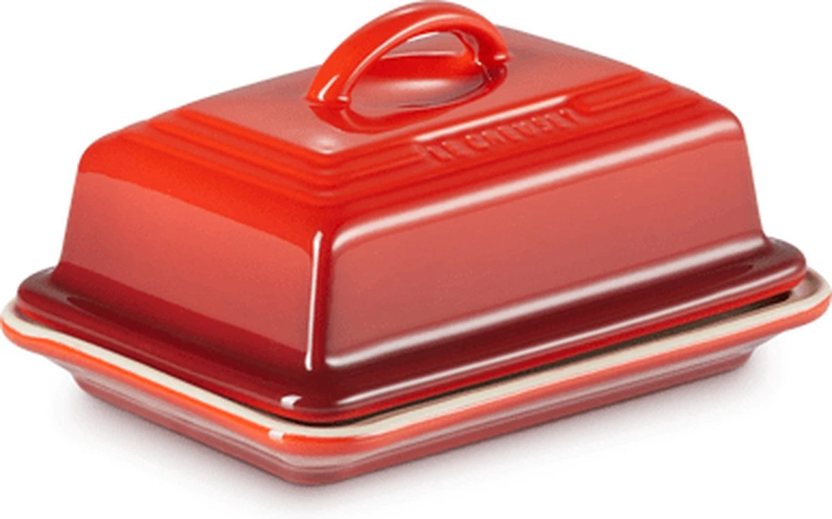 LE CREUSET - Botervloot - Kersenrood 1 LE CREUSET - Botervloot - Kersenrood