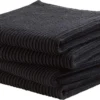 DDDDD Vaatdoek Basic Black 30 X 30 Cm Per 4 Stuks