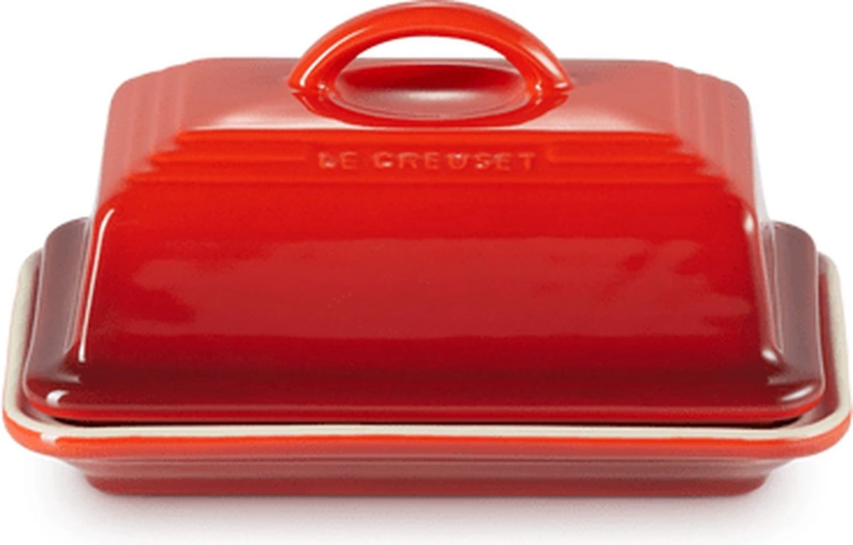 LE CREUSET - Botervloot - Kersenrood 2 LE CREUSET - Botervloot - Kersenrood - Afbeelding 2