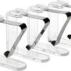 Merkloos Tafelkleed Klemmen - 4 Stuks - Transparant - Tafelkleedklemmetjes