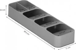 Springos Multifunctionele Bestekbak | Besteklade | Bestek Organizer | Kunststof | 39 X 11 X 5.5 CM 13 Springos Multifunctionele Bestekbak | Besteklade | Bestek Organizer | Kunststof | 39 X 11 X 5.5 CM -Merkloos Verkoopwinkel 1200x782 3