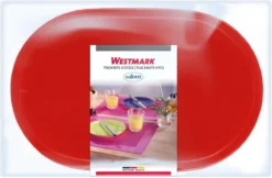 Westmark Set Van 4 Placemats, 45,5 X 29 Cm, Vinyl, Rood, Saleen-collectie: Fun -Merkloos Verkoopwinkel 1200x785