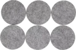 Onderzetter Vilt - Onderzetter - Vilt - Rond - Voor Glazen - 6 Stuks - Decoratief En Beschermend - 10 Cm X 10 Cm -Merkloos Verkoopwinkel 1200x791 7