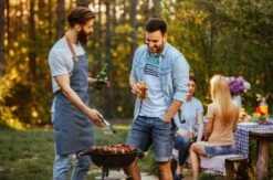 Old West BBQ Schort Barbecue Schort Leer - Bruin -Merkloos Verkoopwinkel 1200x793 1