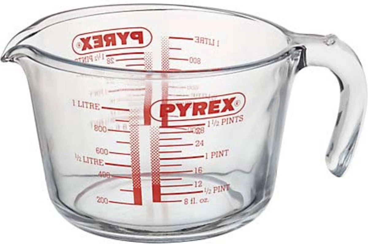 PYREX Prep & Store Maatbeker 1 L - Glas 3 PYREX Prep & Store Maatbeker 1 L - Glas - Afbeelding 3