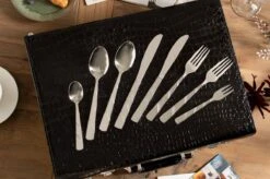 Swiss Pro+ Bestekset In Koffer-72 Delig-12 Persoons-Zwitsers Kwaliteit-Complete Set-100% Roestvrijstaal-Modern -Merkloos Verkoopwinkel 1200x799 19