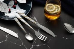 Swiss Pro+ Bestekset In Koffer-72 Delig-12 Persoons-Zwitsers Kwaliteit-Complete Set-100% Roestvrijstaal-Modern Gold 16 Swiss Pro+ Bestekset In Koffer-72 Delig-12 Persoons-Zwitsers Kwaliteit-Complete Set-100% Roestvrijstaal-Modern Gold -Merkloos Verkoopwinkel 1200x799 60