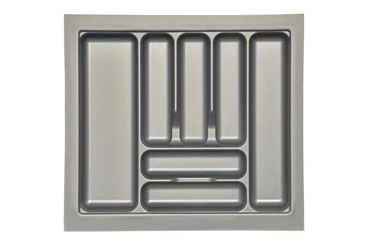 Culinorm Bestekbak - Besteklade - 55 Cm Breed X 50 Cm Diep - Grijs 2 Culinorm Bestekbak - Besteklade - 55 Cm Breed X 50 Cm Diep - Grijs - Afbeelding 2