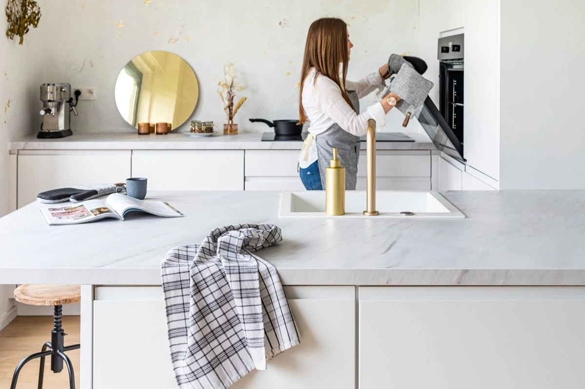 Gripper Ovenwant - Antislip - Set Van 2 - Grijs 3 Gripper Ovenwant - Antislip - Set Van 2 - Grijs - Afbeelding 3