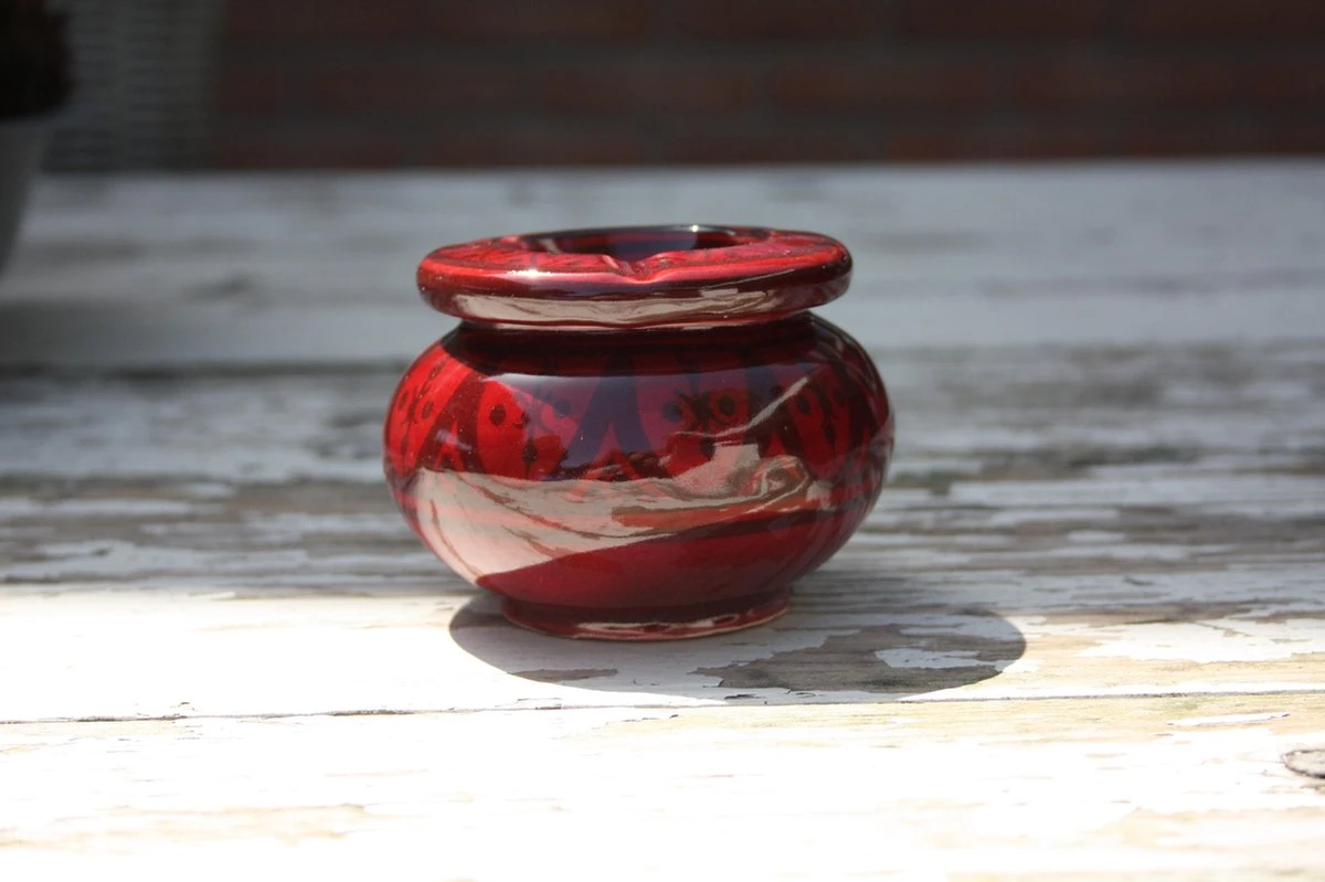 Mini Asbak / Asbak Voor Buiten / Asbak Met Deksel H 7 Cm Ø 10 Cm 3 Mini Asbak / Asbak Voor Buiten / Asbak Met Deksel H 7 Cm Ø 10 Cm - Afbeelding 3