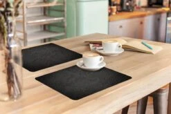 Placemat - Placemats Kunststof - Beton - Zwart - Industrieel - 45x30 Cm - 6 Stuks - Hittebestendig - Anti-Slip - Onderlegger - Afneembaar 15 Placemat - Placemats Kunststof - Beton - Zwart - Industrieel - 45x30 Cm - 6 Stuks - Hittebestendig - Anti-Slip - Onderlegger - Afneembaar -Merkloos Verkoopwinkel 1200x800 113