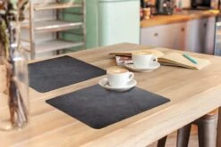 Placemats - Beton Print - Grijs - Industrieel - Onderleggers Placemat - Placemat - Onderlegger - 6 Stuks - 45x30 Cm -Merkloos Verkoopwinkel 1200x800 118