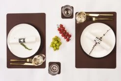 Jay Hill Placemats - Vegan Leer - Bruin / Zand - Dubbelzijdig - 46 X 33 Cm - 6 Stuks 15 Jay Hill Placemats - Vegan Leer - Bruin / Zand - Dubbelzijdig - 46 X 33 Cm - 6 Stuks -Merkloos Verkoopwinkel 1200x800 124