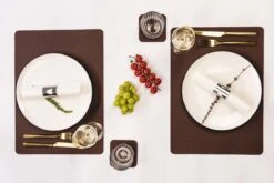 Jay Hill Placemats - Vegan Leer - Bruin / Zand - Dubbelzijdig - 46 X 33 Cm - 6 Stuks 16 Jay Hill Placemats - Vegan Leer - Bruin / Zand - Dubbelzijdig - 46 X 33 Cm - 6 Stuks -Merkloos Verkoopwinkel 1200x800 125