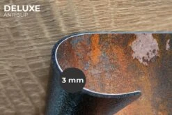 Placemat - Placemats Kunststof - Staal - Vintage - Roest - 45x30 Cm - 6 Stuks - Hittebestendig - Anti-Slip - Onderlegger - Afneembaar -Merkloos Verkoopwinkel 1200x800 133