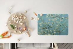 KitchenYeah - Placemats - Kunststof Placemat - Bloemen - Van Gogh - Kunst - Oude Meesters - Onderleggers Placemats - Onderlegger - Placemat - 45x30 Cm -Merkloos Verkoopwinkel 1200x800 150
