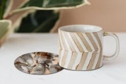 Onderzetters Voor Glazen - Rond - Grijs - Goud - Marmer - 10x10 Cm - Glasonderzetters - 6 Stuks -Merkloos Verkoopwinkel 1200x800 164