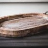 Oliva's – Dienblad / Serveerschaal / Houten Plateau - Ovaal - 46 X 32 Cm – Hout