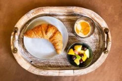 Oliva's – Dienblad / Serveerschaal / Houten Plateau - Ovaal - 46 X 32 Cm – Hout -Merkloos Verkoopwinkel 1200x800 179