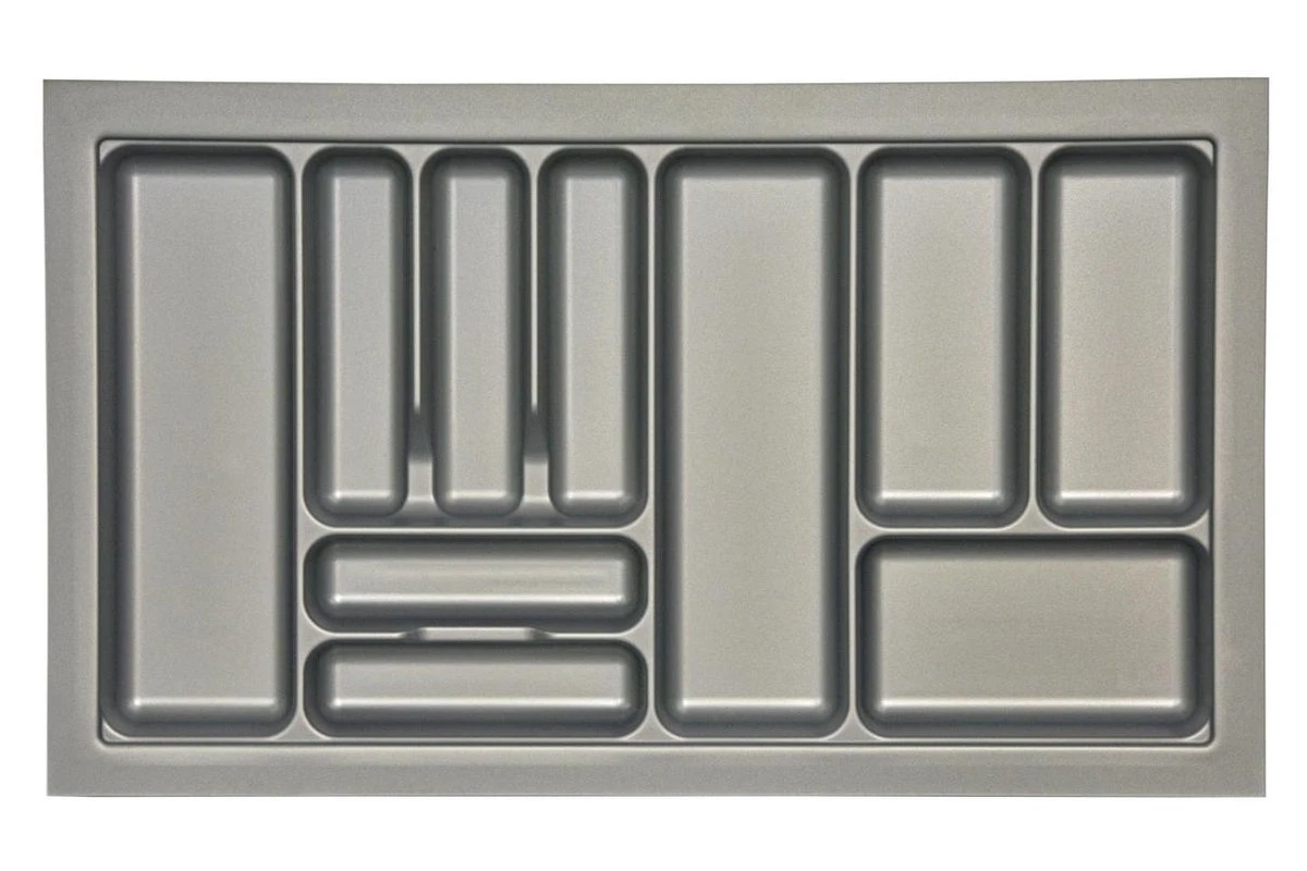 Culinorm Bestekbak - Besteklade - 85 Cm Breed X 50 Cm Diep - Grijs 2 Culinorm Bestekbak - Besteklade - 85 Cm Breed X 50 Cm Diep - Grijs - Afbeelding 2