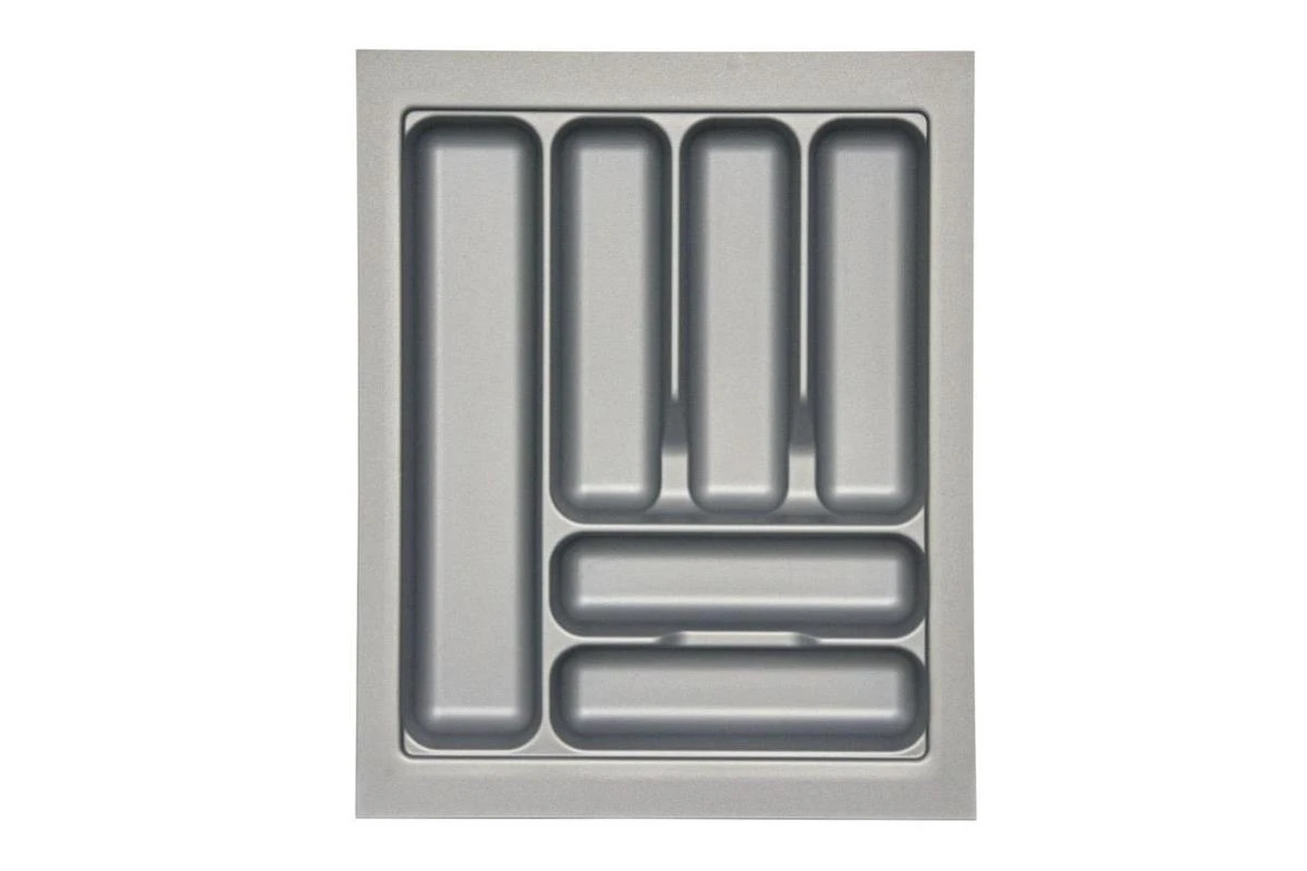 Culinorm Bestekbak - Besteklade - 40 Cm Breed X 50 Cm Diep - Grijs 2 Culinorm Bestekbak - Besteklade - 40 Cm Breed X 50 Cm Diep - Grijs - Afbeelding 2