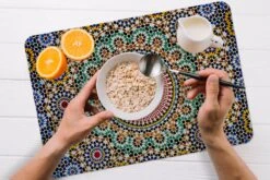 Placemat - Placemats Kunststof - Een Bovenaanzicht Van Marokkaans Mozaïek - 45x30 Cm - 6 Stuks - Hittebestendig - Anti-Slip - Onderlegger - Afneembaar 13 Placemat - Placemats Kunststof - Een Bovenaanzicht Van Marokkaans Mozaïek - 45x30 Cm - 6 Stuks - Hittebestendig - Anti-Slip - Onderlegger - Afneembaar -Merkloos Verkoopwinkel 1200x800 76