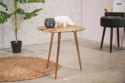 Housevitamin Tafel Goud - Lelie Blad- 40x40x38cm -Merkloos Verkoopwinkel 1200x800 88