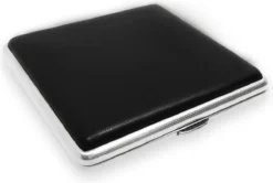 EYSLife Sigaretten Doosje + Aansteker Hoesje - Met Veerkrachige Houders - 20 Sigaretten - Leder - Extra Stevig - Roestvrij - Sigarettenhouder - Box / Opbergdoosje -Merkloos Verkoopwinkel 1200x805 1