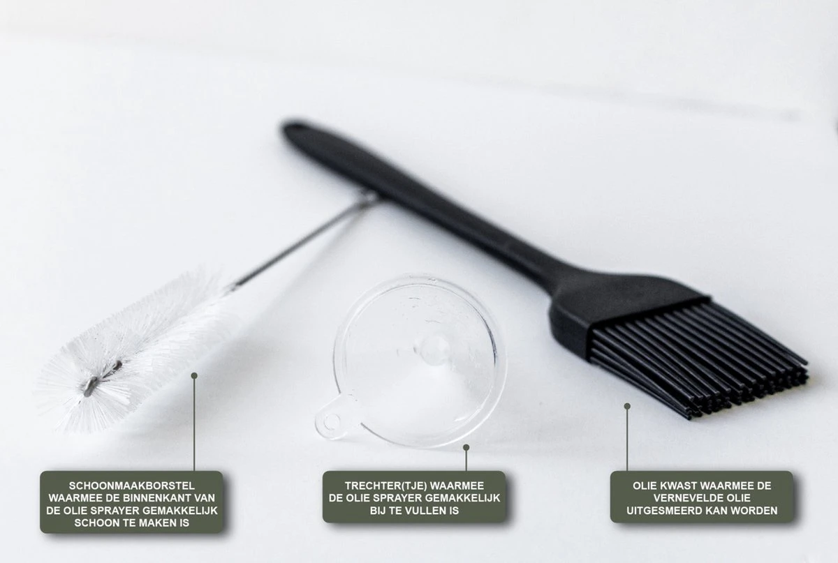 Olijfolie Fles – Olijfolie/ Azijn – 500 ML – Glazen Oliefles – Luxe Olie Fles - Navulbaar – Inclusief Schenktuit, Trechter En Dop Met Kurk – Olijfolie Set – Olijfolie Sprayer Inclusief Accessoires – 100 ML – Olijfolie Verstuiver Voor Keuken Of BBQ 6 Olijfolie Fles – Olijfolie/ Azijn – 500 ML – Glazen Oliefles – Luxe Olie Fles - Navulbaar – Inclusief Schenktuit, Trechter En Dop Met Kurk – Olijfolie Set – Olijfolie Sprayer Inclusief Accessoires – 100 ML – Olijfolie Verstuiver Voor Keuken Of BBQ - Afbeelding 6