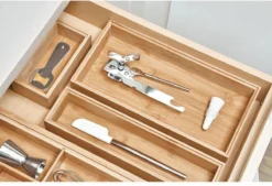 IDesign Bamboe Bakjes Voor Lade Stapelbaar D (15,5 X 30,5 X 5 Cm) - 45 - Stapelbaar & Decoratief -Merkloos Verkoopwinkel 1200x820 2