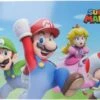 Placemat Voor Kinderen Super Mario 40 X 28 Cm - Eten En Knutsel Placemat Voor Jongens En Meisjes