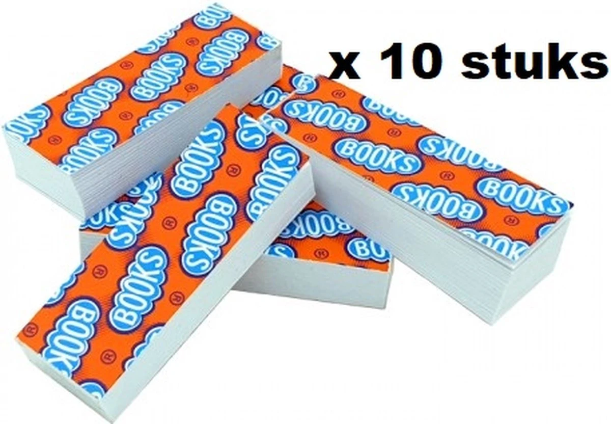 Books Papieren Filter Tips Boekje (10-Pack) 1 Books Papieren Filter Tips Boekje (10-Pack)