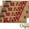 RAW Classic King Size Slim Vloei - Lange Vloei - Vloeipapier - Rolling Paper (Smoking) - 4 Stuks