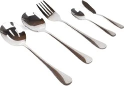 Dymund® 8 Persoons Bestekset - (45-delig) Bestek - Incl. Serveerlepel/Suikerlepel/Serveervork/Botermes - RVS - Zilver -Merkloos Verkoopwinkel 1200x837