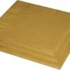 Merkloos 40x Gouden Servetten 33 X 33 Cm - Goud Thema Tafeldecoratie Servetten