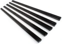 Dymund® Chopsticks - 5 Persoons Eetstokjes Set - Herbruikbaar - RVS - Zwart -Merkloos Verkoopwinkel 1200x843