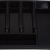 Bestekbak/keuken Organizer - 5-vaks - Zwart - 39 X 39 X 6 Cm
