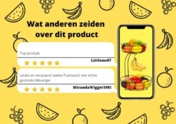 Tranic Fruitschaal - Fruitmand - Zwart Metaal - Etagere - Keuken Organizer 17 Tranic Fruitschaal - Fruitmand - Zwart Metaal - Etagere - Keuken Organizer -Merkloos Verkoopwinkel 1200x844 5