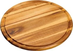 Houten Broodplank/serveerplank Rond Met Sapgroef 30 Cm - Snijplanken/serveerplanken Van Hout -Merkloos Verkoopwinkel 1200x846 4