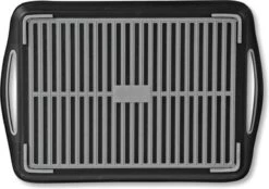 Dienblad Rechthoekig - Anti-slip Dienblad - Diep Dienblad Met Antislip - Met Handvatten - 45.5 X 32 X 4.5 Cm - Kleur: Zwart -Merkloos Verkoopwinkel 1200x846 5