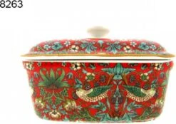 Botervloot Strawberry Thief Rood