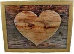 Laptray - Schootkussen Houten Hart