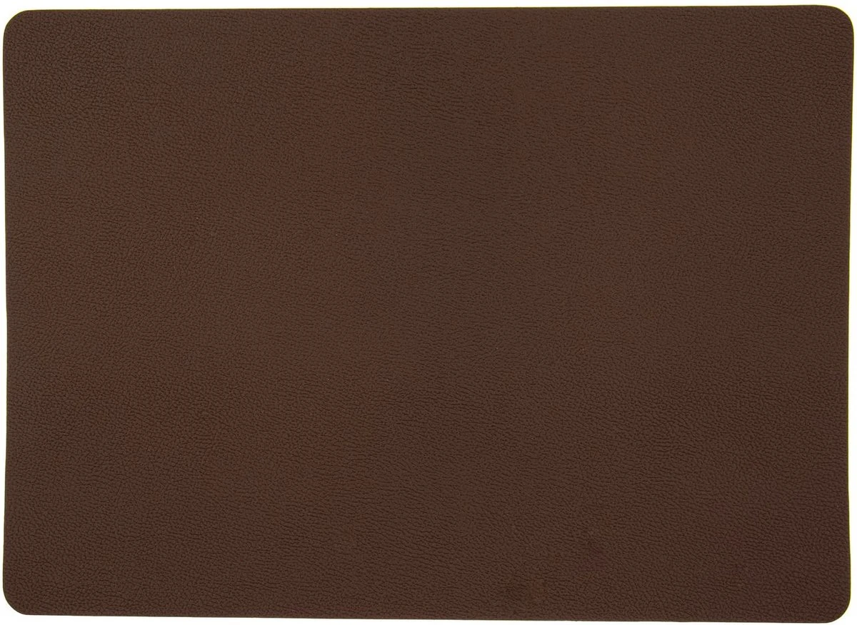 Jay Hill Placemats - Vegan Leer - Bruin / Zand - Dubbelzijdig - 46 X 33 Cm - 6 Stuks 4 Jay Hill Placemats - Vegan Leer - Bruin / Zand - Dubbelzijdig - 46 X 33 Cm - 6 Stuks - Afbeelding 4