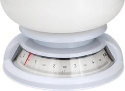 Alpina - Keukenweegschaal - Analoog - 5 KG - Met Kom - Wit -Merkloos Verkoopwinkel 1200x877 4